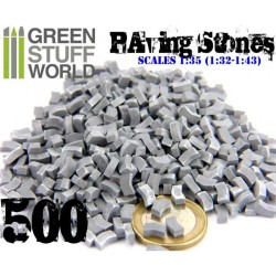 Briques pavés - Gris x500