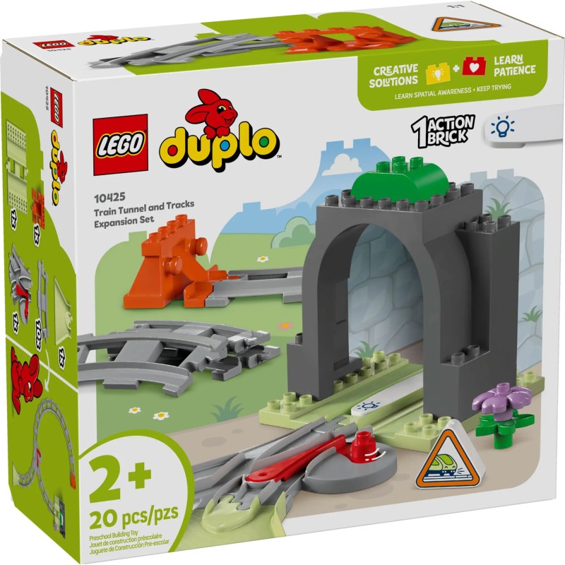 EXTENSION RAILS TUNNEL DUPLO 