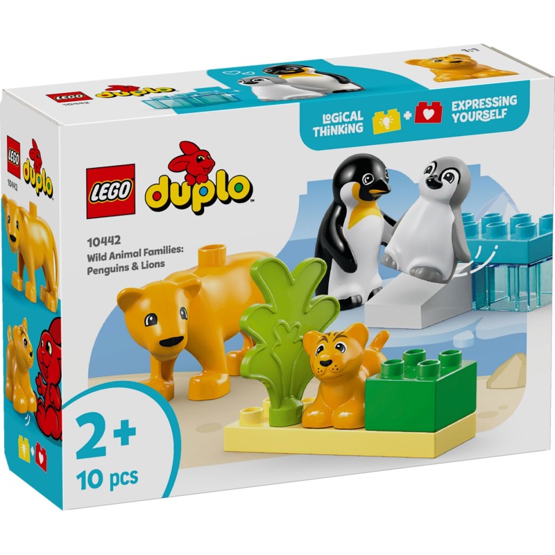 ANIMX PINGOUINS +LIONS DUPLO 