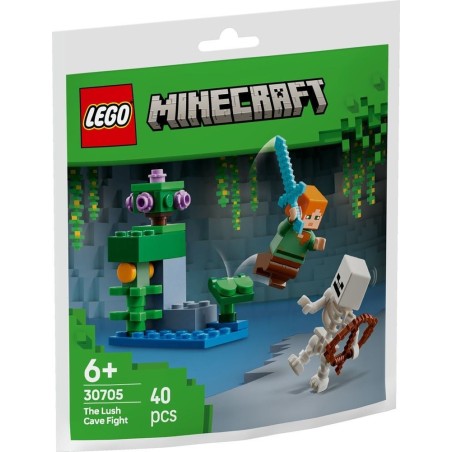 COMBAT DANS CAVERNE MINECR 
