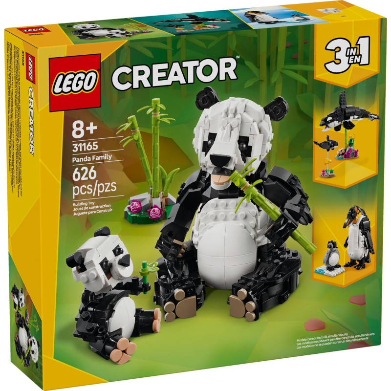 FAMILLE DE PANDAS CREATOR 