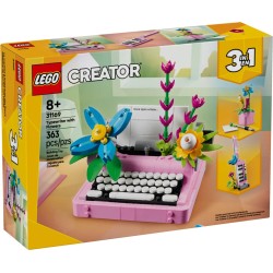 MACHINE ECRIRE +FLEURS CREATOR 