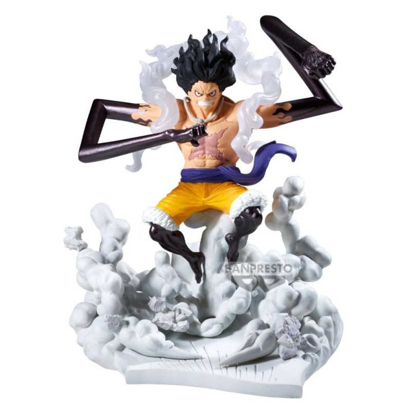 ONE PIECE - Monkey D. Luffy Gear 4 - Figurine Senkozekkei 15cm 
