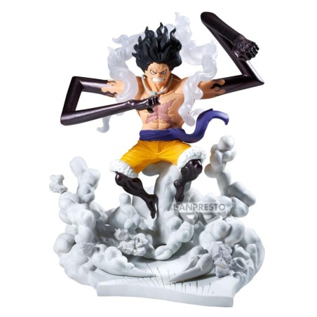 ONE PIECE - Monkey D. Luffy Gear 4 - Figurine Senkozekkei 15cm 