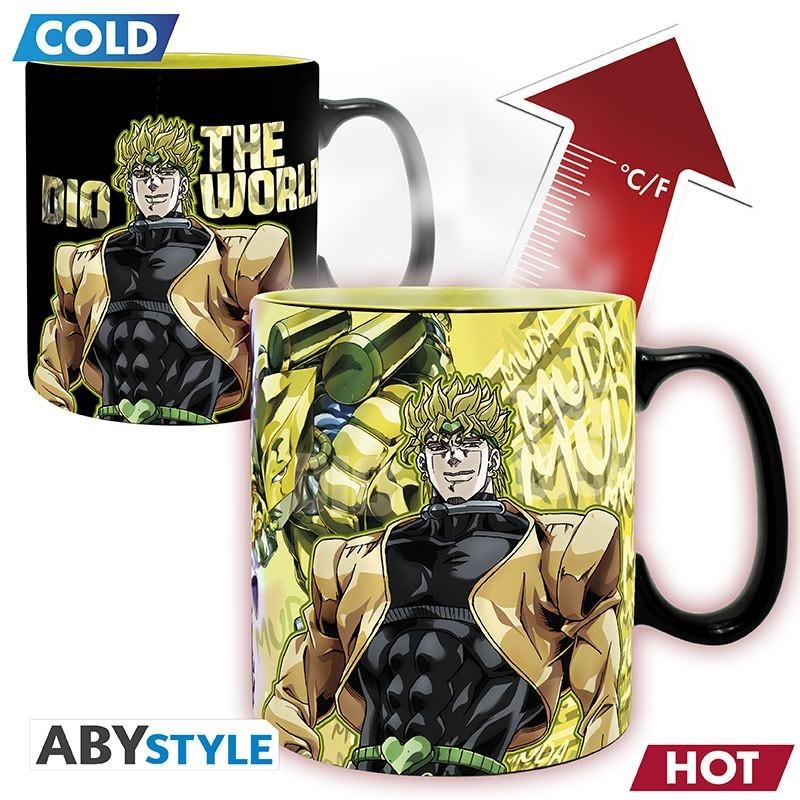 JOJO'S BIZARRE ADVENTURE - Jotaro & Dio - Mug thermoréactif 460ml 