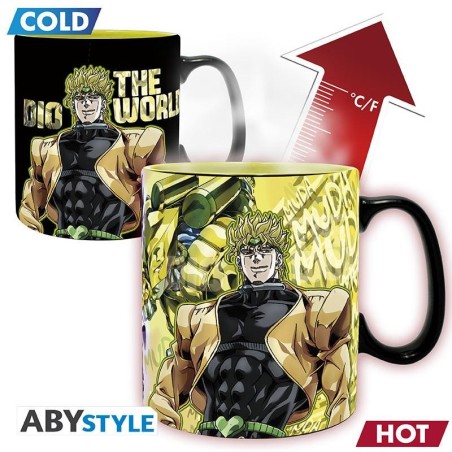 JOJO'S BIZARRE ADVENTURE - Jotaro & Dio - Mug thermoréactif 460ml 