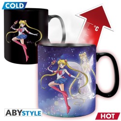SAILOR MOON - Sailor & Chibi - Mug thermoréactif 460ml 