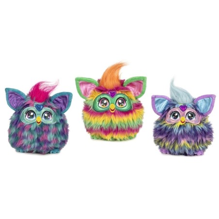 FURBY - Assortiment de 3 Peluches - 3 Modèles - 20cm 