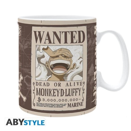 ONE PIECE - Luffy Wanted - Mug 460ml 