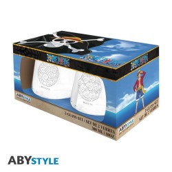 ONE PIECE - Fruit du démon - Set de 2 Verres 300ml 