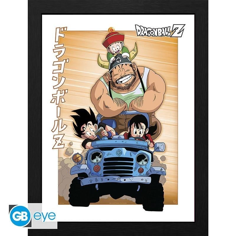 DRAGON BALL - Collector Print 30X40 - Voyage familiale 