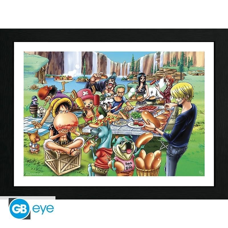 ONE PIECE - Collector Print 30X40 - Hot-dog party 