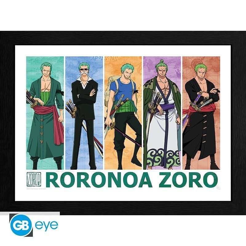 ONE PIECE - Collector Print 30X40 - Zoro le chasseur de pirates 