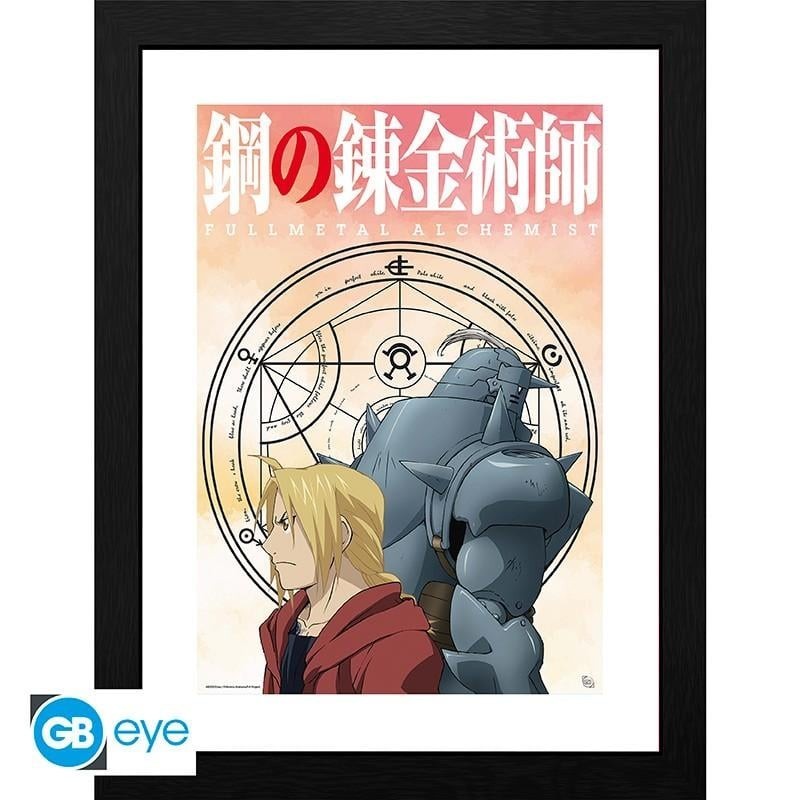 FULLMETAL ALCHEMIST - Collector Print 30X40 - Les frères Elric 