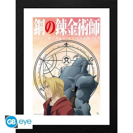FULLMETAL ALCHEMIST - Collector Print 30X40 - Les frères Elric 