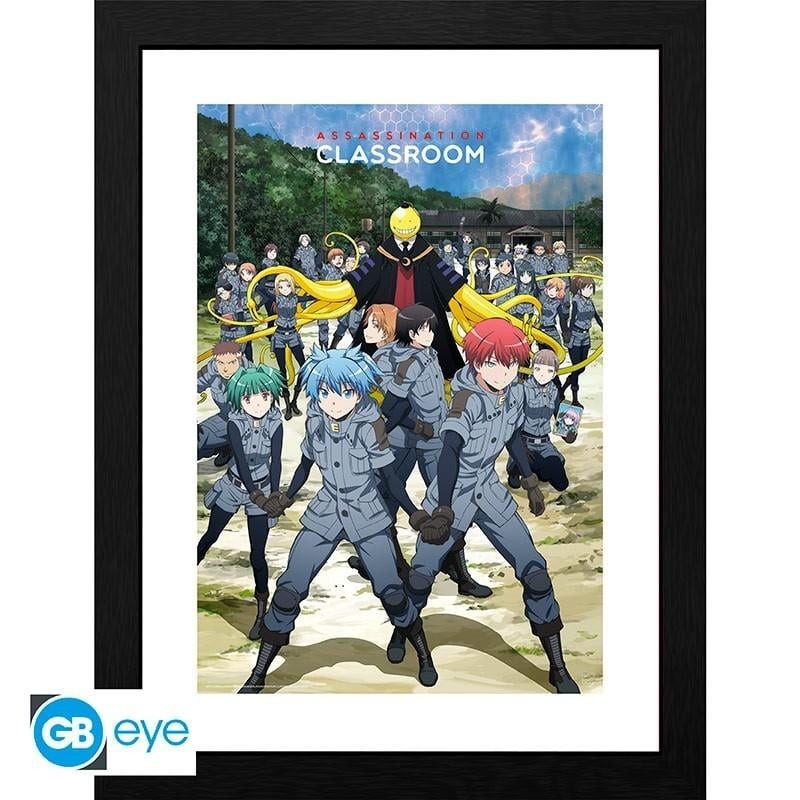 ASSASSINATION CLASSROOM - Collector Print 30X40 - Classe 3-E 