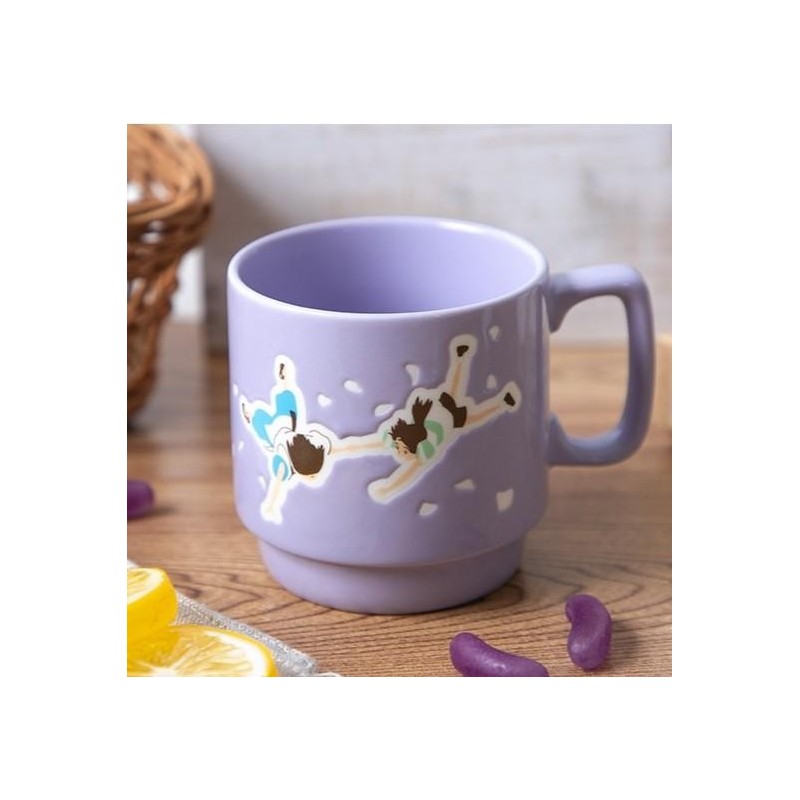LE VOYAGE DE CHIHIRO - Chihiro & Haku - Mug couleur gauffré 