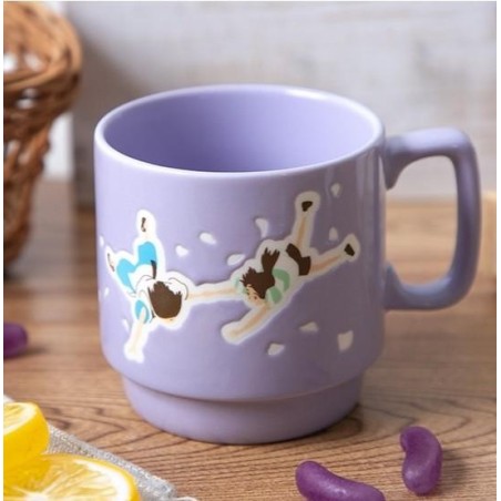 LE VOYAGE DE CHIHIRO - Chihiro & Haku - Mug couleur gauffré 
