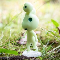 PRINCESSE MONONOKE - Petit et grand Kodama - Statuette 14.8cm 
