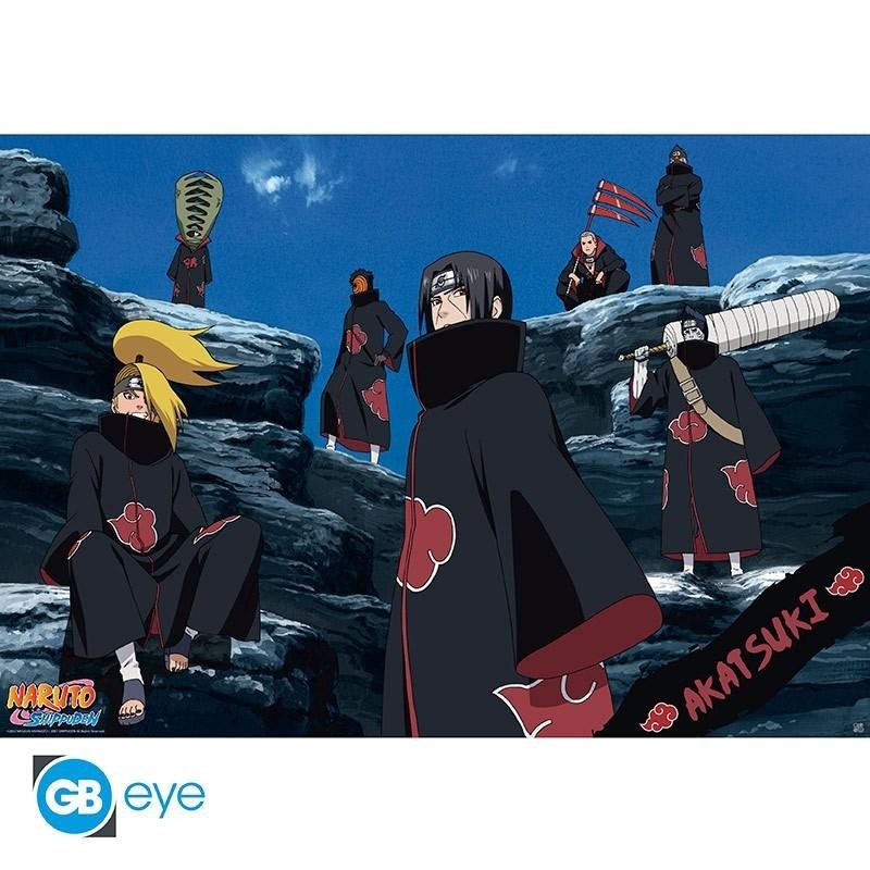 NARUTO SHIPPUDEN - Akatsuki - Poster 91x61cm 