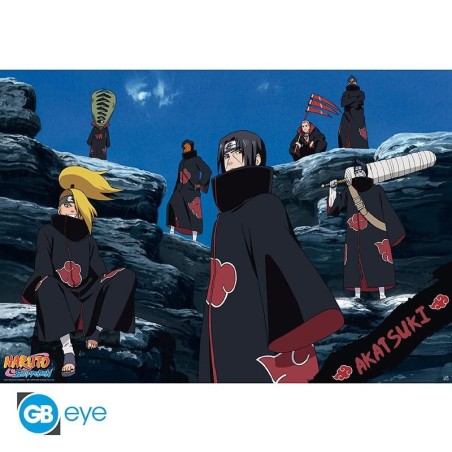 NARUTO SHIPPUDEN - Akatsuki - Poster 91x61cm 