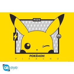 POKEMON - Pikachu Clin d'Oeil - Poster 91x61cm 