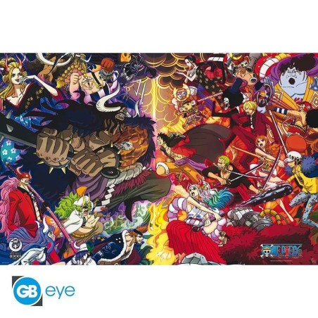 ONE PIECE - 1000 logs Combat Final - Poster 91x61cm 