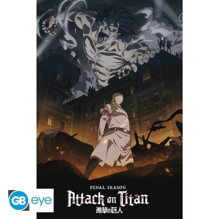 L'ATTAQUE DES TITANS - S4 Key Art - Poster 91x61cm 