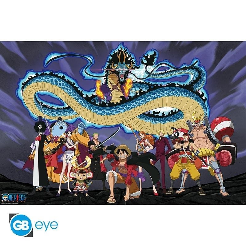 ONE PIECE - L'equipage contre Kaido - Poster 91x61cm 