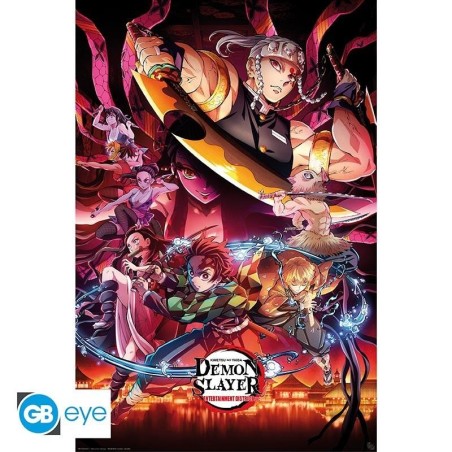 DEMON SLAYER - Quartiers des plaisirs - Poster 91x61cm 