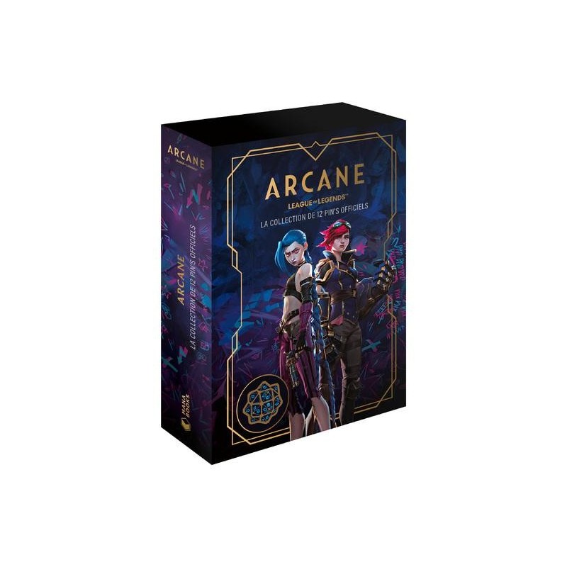 ARCANE - La collection des 12 pin's officiels 