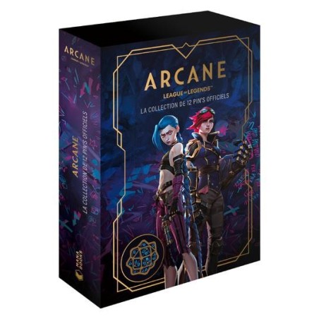 ARCANE - La collection des 12 pin's officiels 