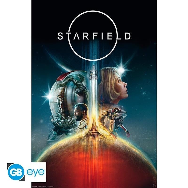 STARFIELD - Voyage dans l'espace - Poster 91x61cm 