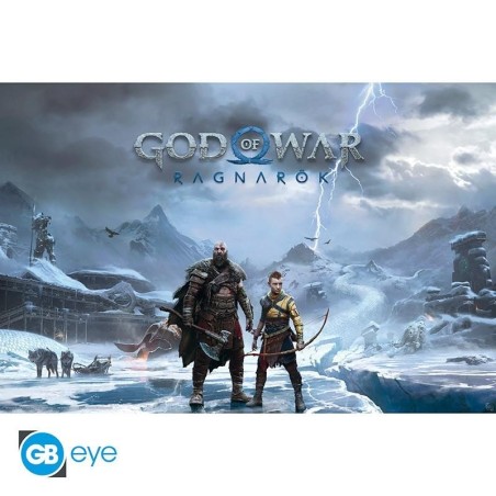 GOD OF WAR - Key Art - Poster 91x61cm 