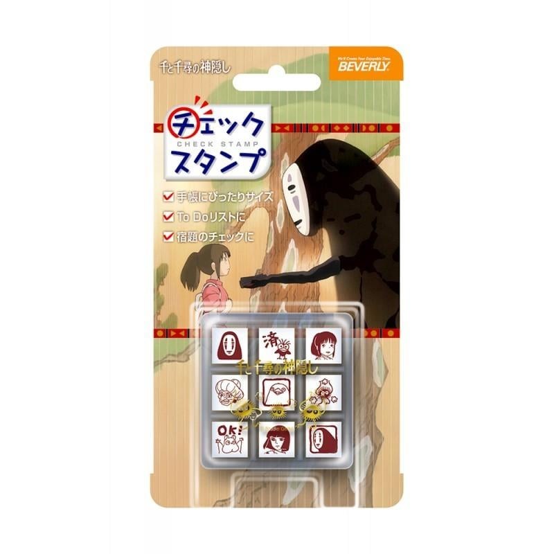 LE VOYAGE DE CHIHIRO - Personnages - Set Tampons en bois 