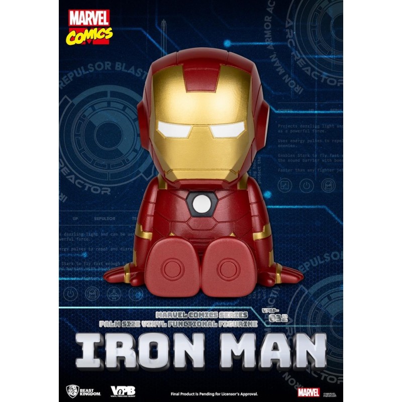 MARVEL - Iron Man - Tirelire  Vinyl Figure 12cm 