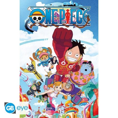 ONE PIECE - Egg Head - Poster 91x61cm 