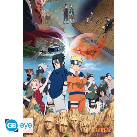 NARUTO - La volonté du feu - Poster 91x61cm 