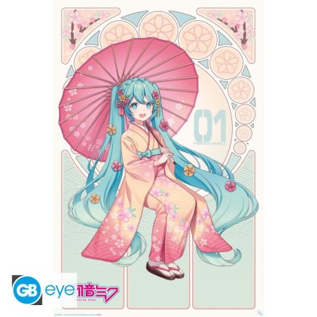 HATSUNE MIKU - Sakura Miku - Poster 91x61cm 