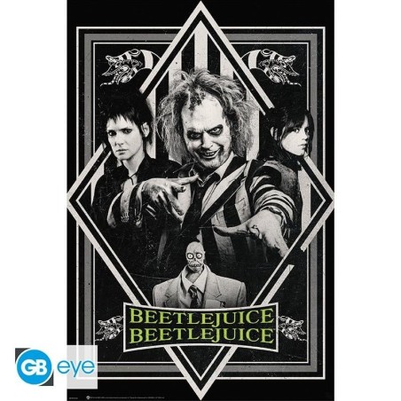 BEETLEJUICE - Beetlejuice Beetlejuice - Poster 91x61cm 