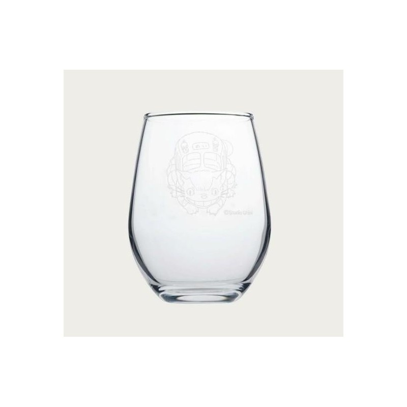 MON VOISIN TOTORO - Chatbus - Verre Gravé 325ml 