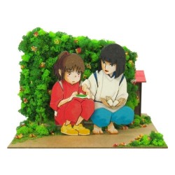 LE VOYAGE DE CHIHIRO - Chihiro & Haku - Diorama Papier 