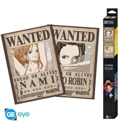 ONE PIECE - Nami & Robin - Set de 2 posters '52x38' 