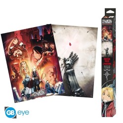 FULLMETAL ALCHEMIST - Série 1 - Set de 2 posters '52x38' 