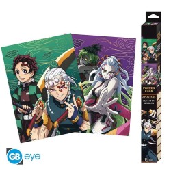 DEMON SLAYER - Entertainment district - Set de 2 posters '52x38' 