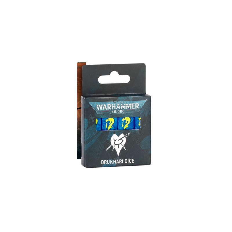 WARHAMMER 40000: DRUKHARI DICE SET