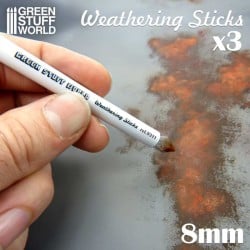 Pinceaux pour Weathering 8mm 2