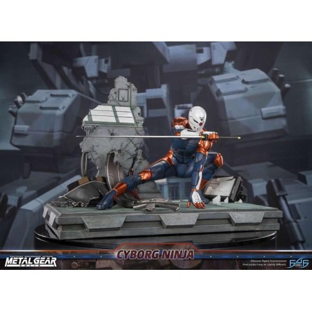 METAL GEAR SOLID - Cyber Ninja (Gray Fox) - Statuette 41cm 