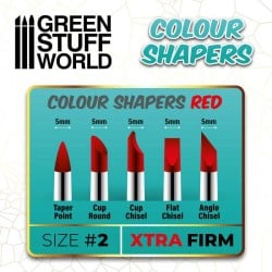 Pinceau Silicone - Colour Shapers TAILLE 2 - EXTRA FERME 2