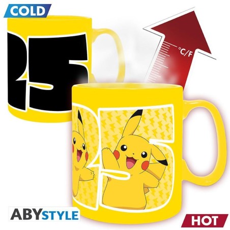 POKEMON - Pikachu - Mug thermoréactif 460ml 